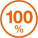 100%